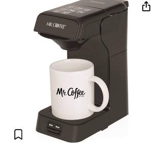 NIB Mr. Coffee 1-cup coffee maker